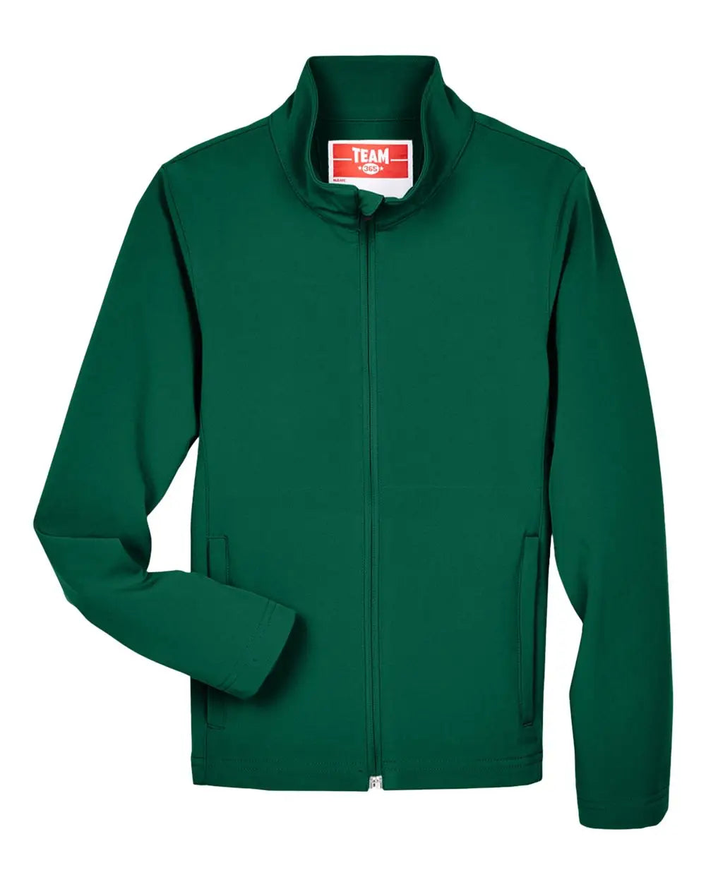 Team 365 Tt80y Youth Leader Soft Shell Jacket - Sport Forest