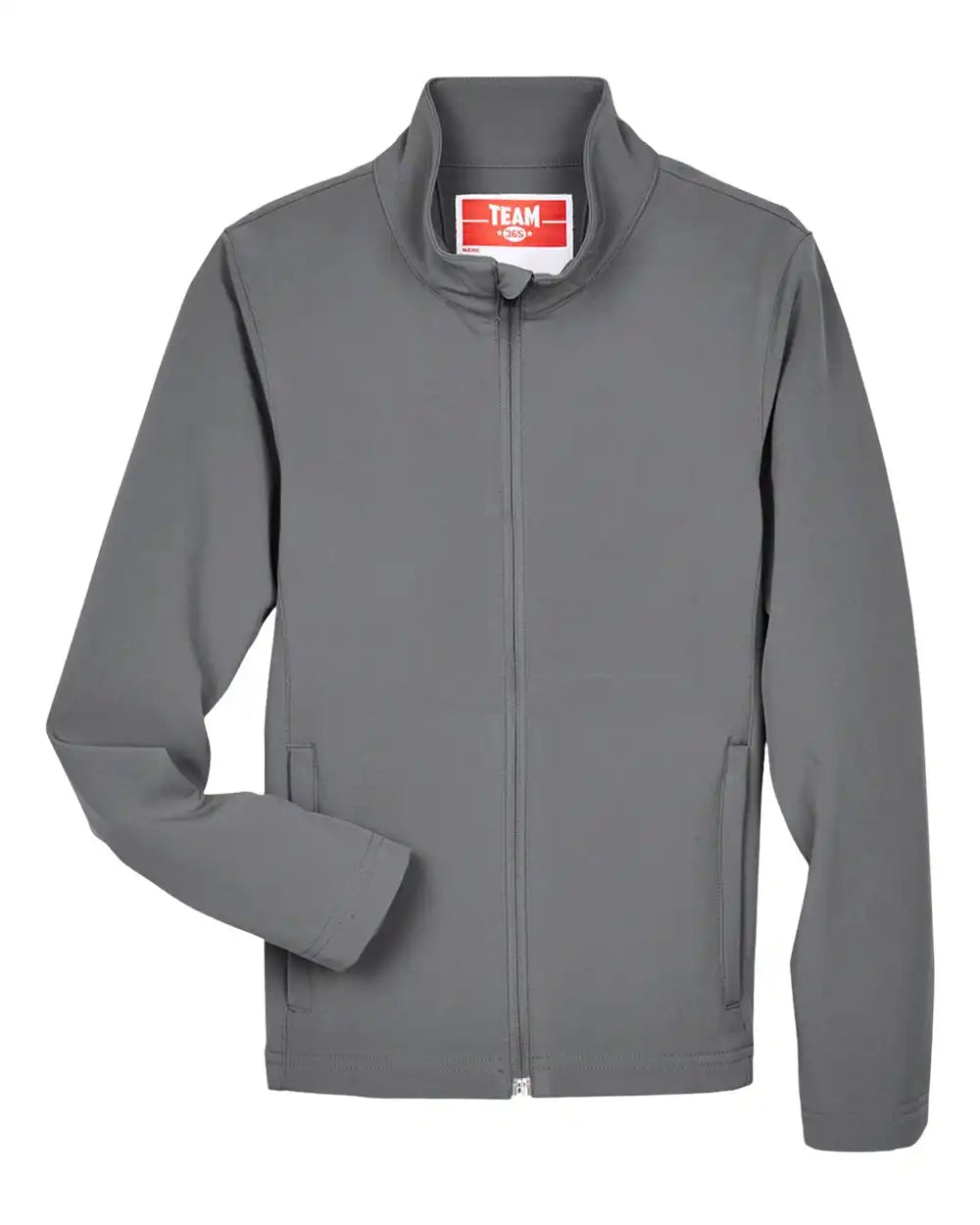 Team 365 Tt80y Youth Leader Soft Shell Jacket - Sport Graphite - s
