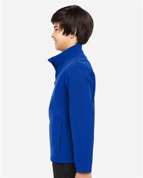 Team 365 Tt80y Youth Leader Soft Shell Jacket - Sport Royal