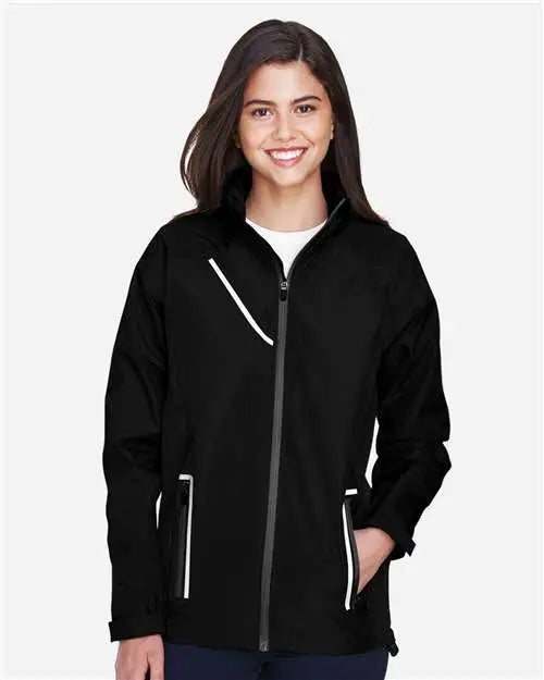 Team 365 Tt86w Women’s Dominator Waterproof Jacket - Black