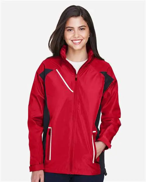 Team 365 Tt86w Women’s Dominator Waterproof Jacket - Sport Red