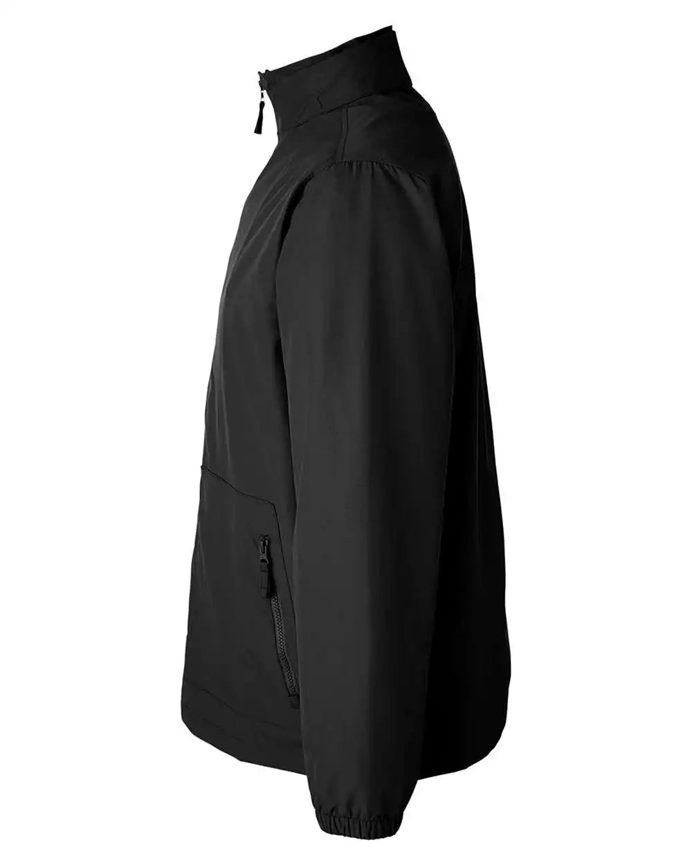 Team 365 Tt87 Unisex Zone Hydrosport™ Storm Flap Jacket - Black