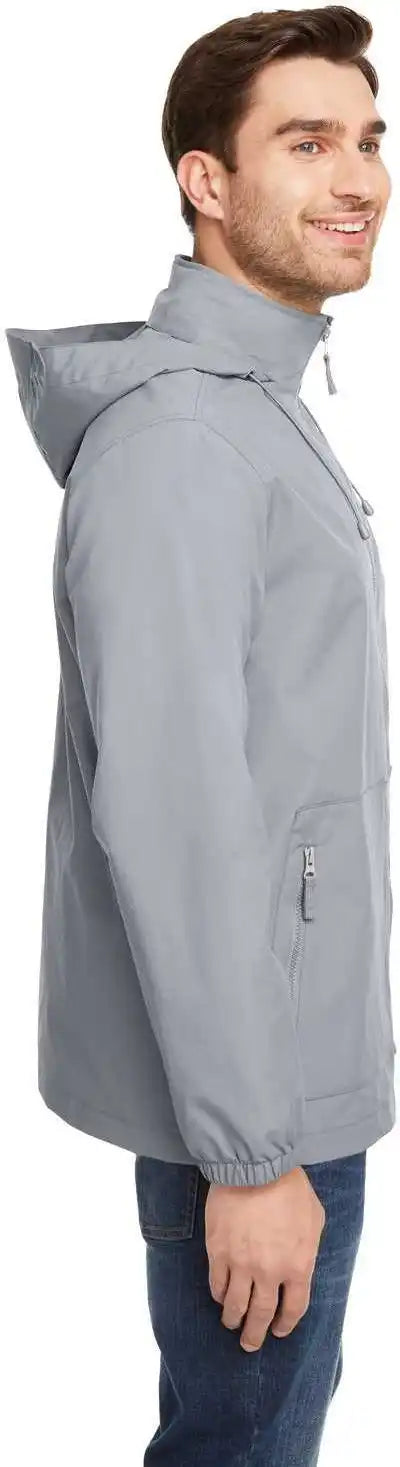 Team 365 Tt87 Unisex Zone Hydrosport Storm Flap Jacket - Sport Graphite