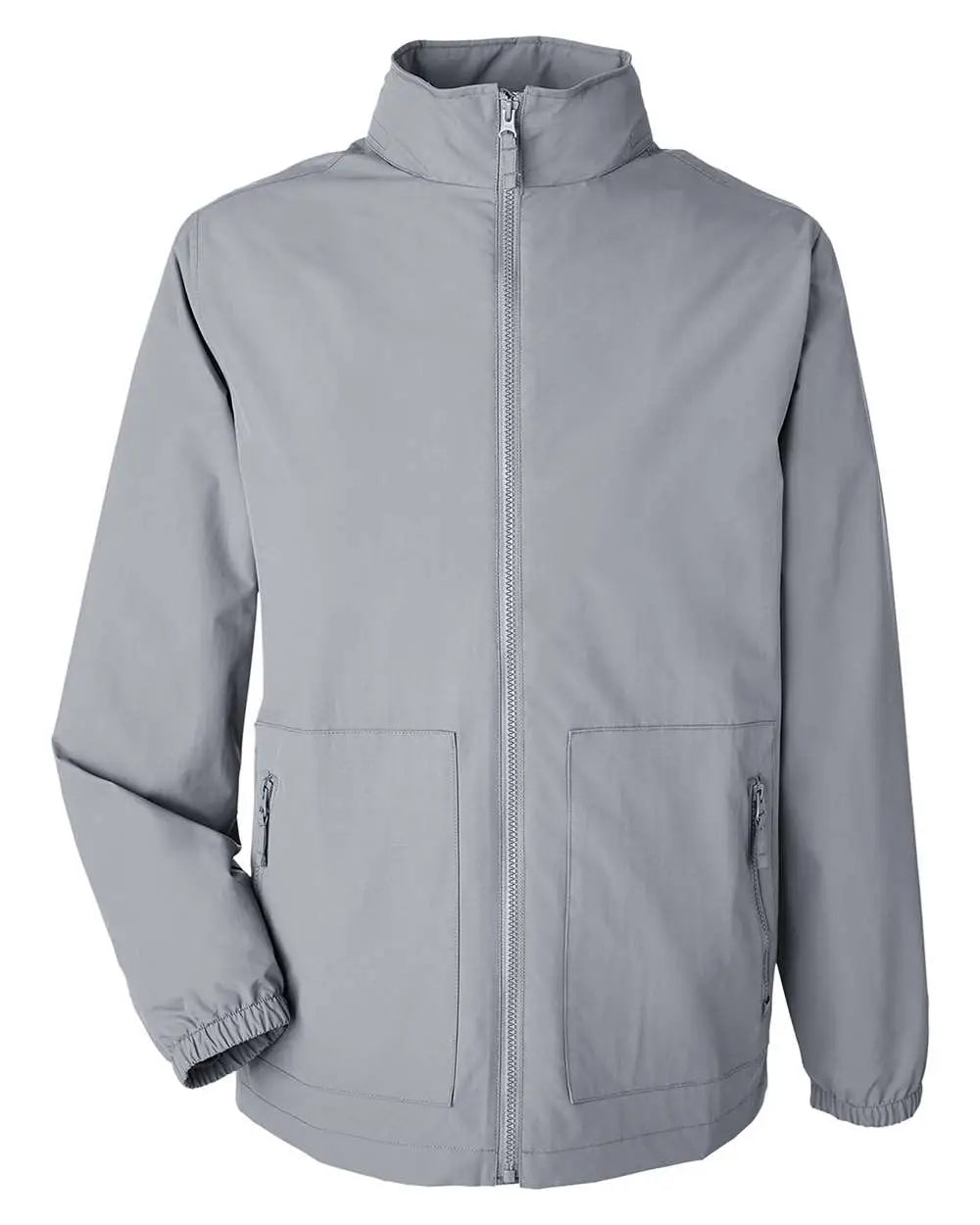 Team 365 Tt87 Unisex Zone Hydrosport™ Storm Flap Jacket - Sport Graphite - Dark Gray / Xs