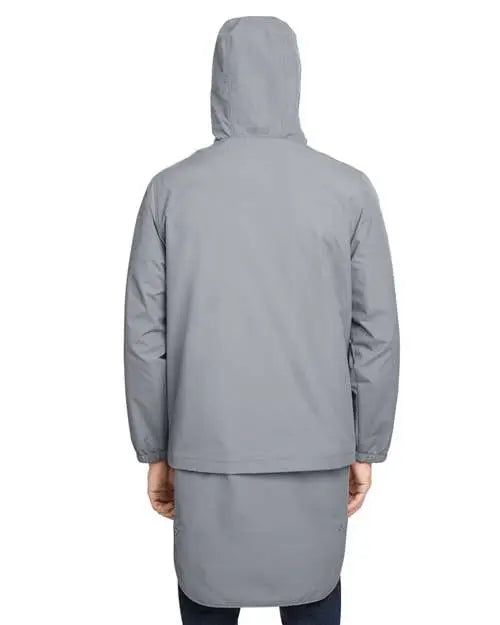Team 365 Tt87 Unisex Zone Hydrosport™ Storm Flap Jacket - Sport Graphite