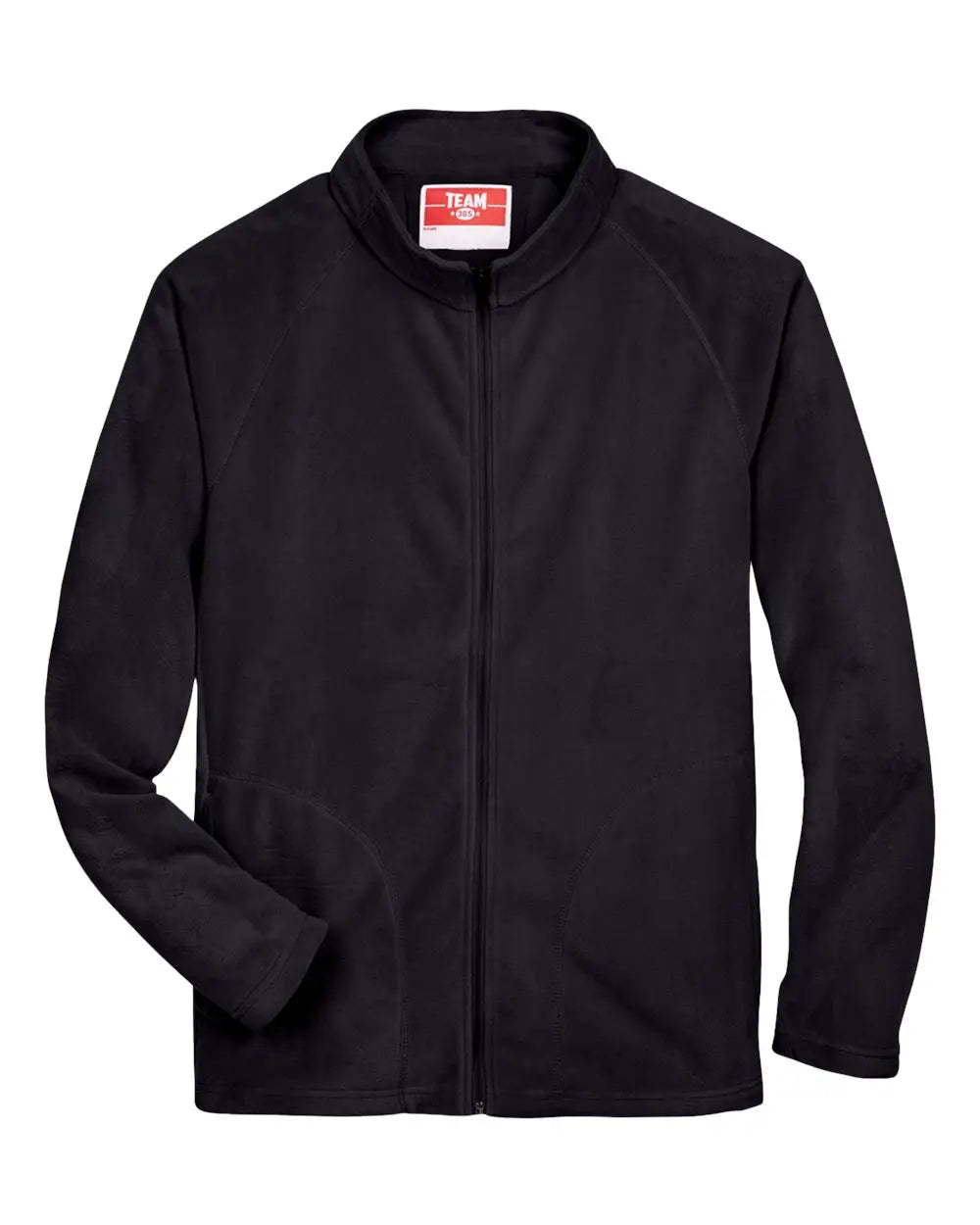 Team 365 Tt90 Men’s Campus Microfleece Jacket - Black - Xs
