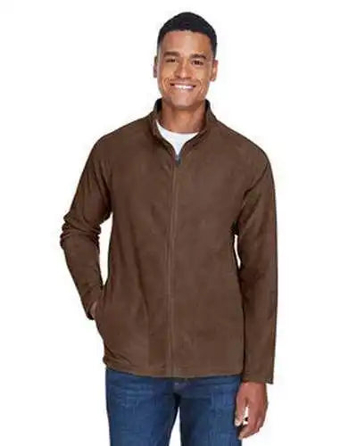 Team 365 Tt90 Men’s Campus Microfleece Jacket Sport Dark Brown