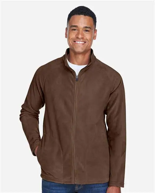 Team 365 Tt90 Men’s Campus Microfleece Jacket - Sport Dark Brown
