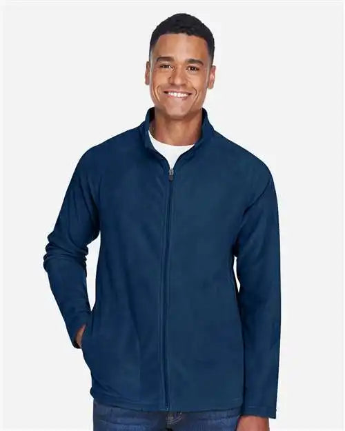 Team 365 Tt90 Men’s Campus Microfleece Jacket - Sport Dark Navy