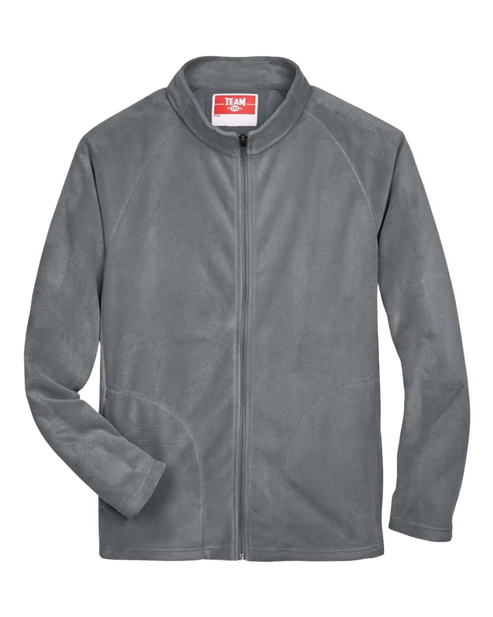 Team 365 Tt90 Men’s Campus Microfleece Jacket - Sport Graphite - Dark Gray / Xs