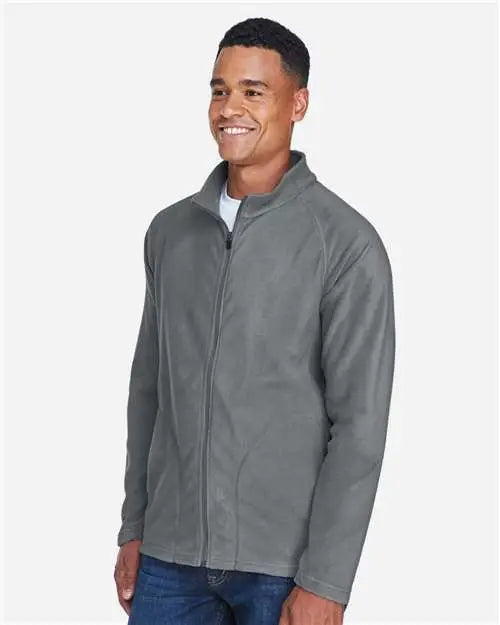 Team 365 Tt90 Men’s Campus Microfleece Jacket - Sport Graphite