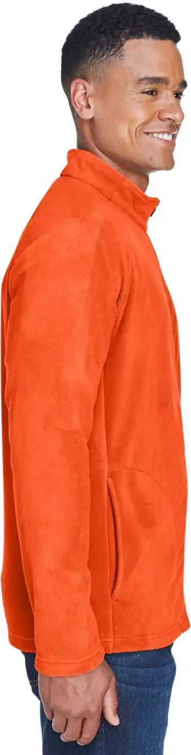 Team 365 Tt90 Men’s Campus Microfleece Jacket - Sport Orange