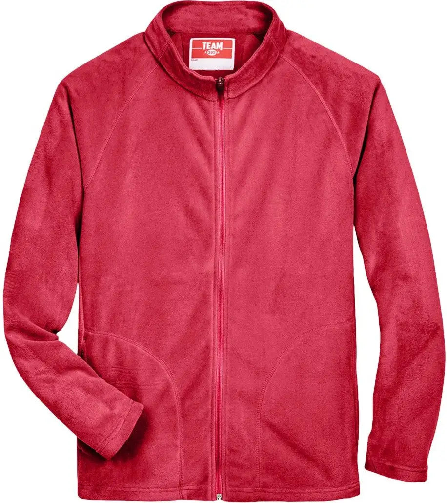 Team 365 Tt90 Men’s Campus Microfleece Jacket - Sport Red