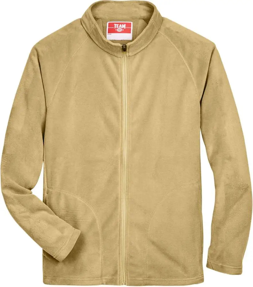Team 365 Tt90 Men’s Campus Microfleece Jacket - Sport Vegas Gold