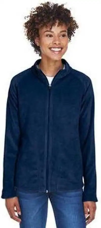 Team 365 Tt90w Ladies’ Campus Microfleece Jacket - Sport Dark Navy