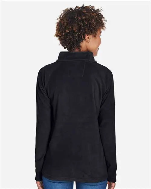 Team 365 Tt90w Women’s Campus Microfleece Jacket - Black