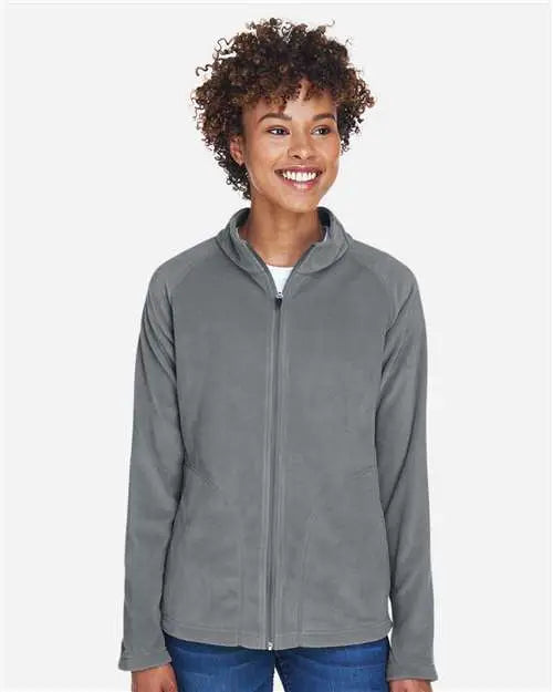 Team 365 Tt90w Women’s Campus Microfleece Jacket - Sport Graphite