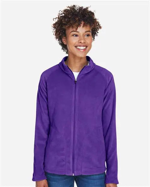 Team 365 Tt90w Women’s Campus Microfleece Jacket - Sport Purple