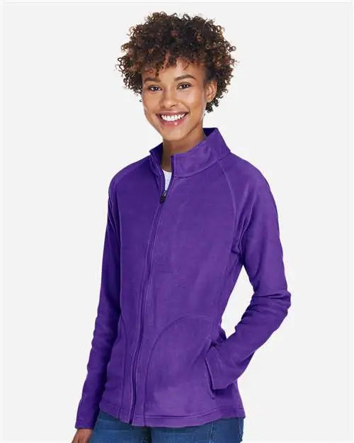 Team 365 Tt90w Women’s Campus Microfleece Jacket - Sport Purple