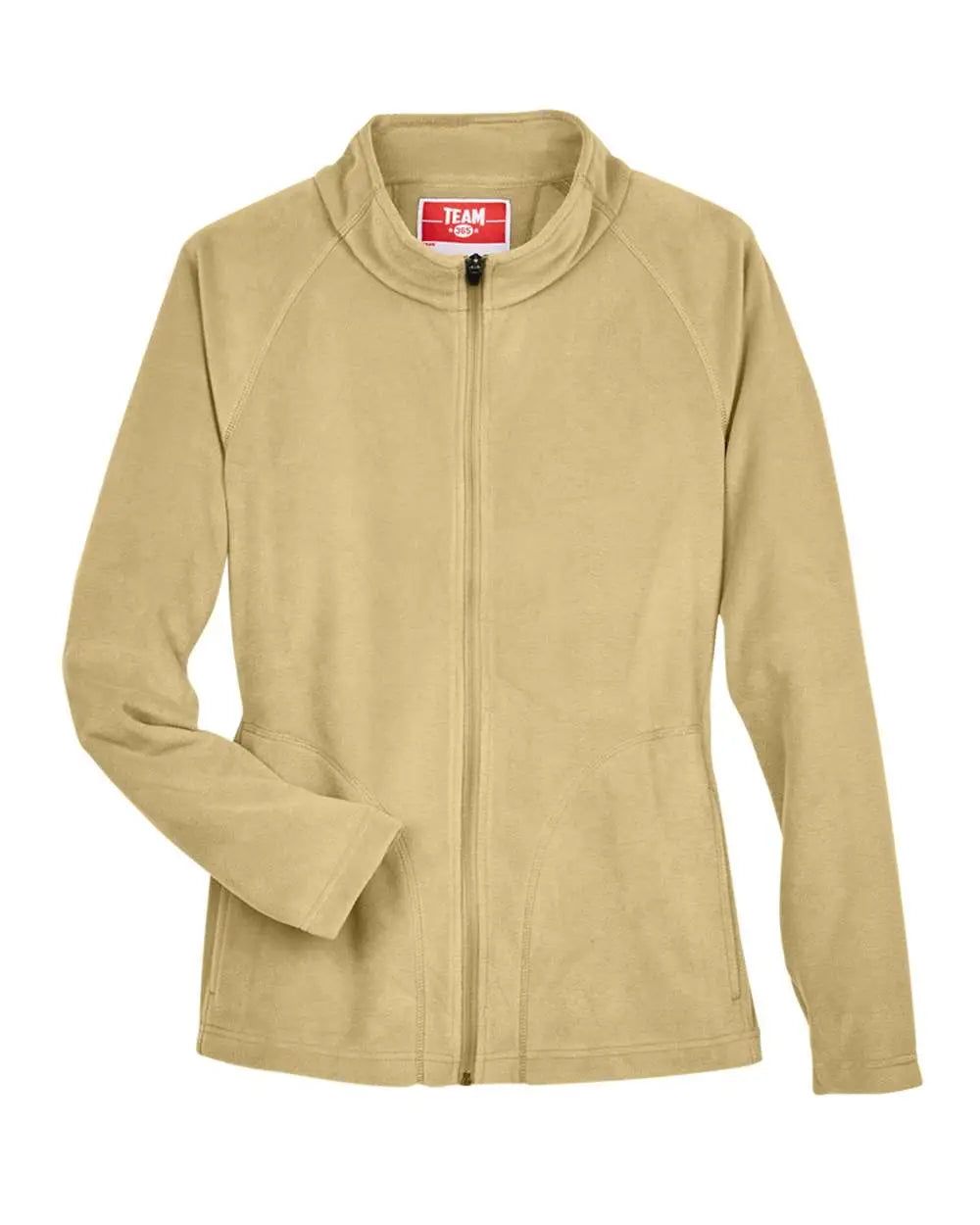 Team 365 Tt90w Women’s Campus Microfleece Jacket - Sport Vegas Gold - Xs