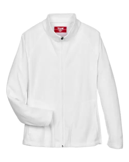 Team 365 Tt90w Women’s Campus Microfleece Jacket - White