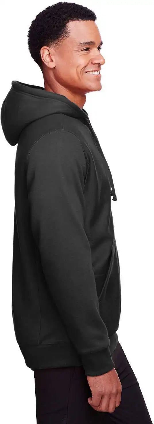 Team 365 Tt95 Men’s Zone Hydrosport Heavyweight Full-zip Hooded Sweatshirt - Black