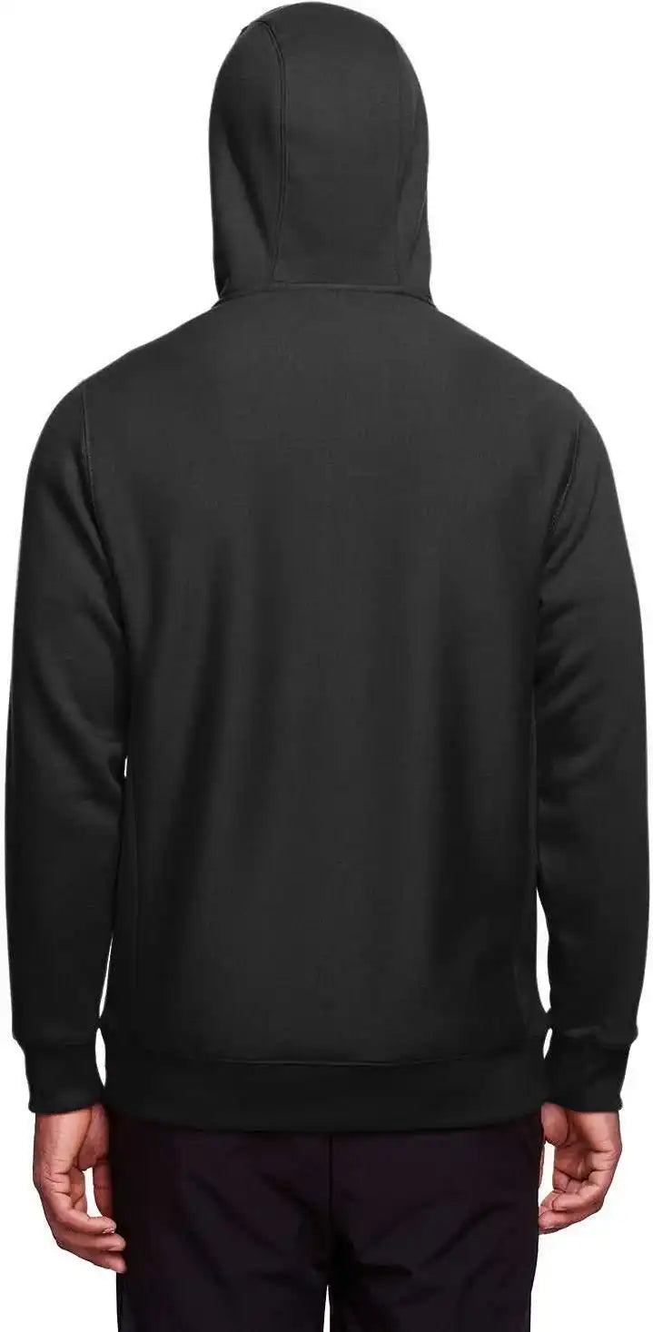 Team 365 Tt95 Men’s Zone Hydrosport Heavyweight Full-zip Hooded Sweatshirt - Black