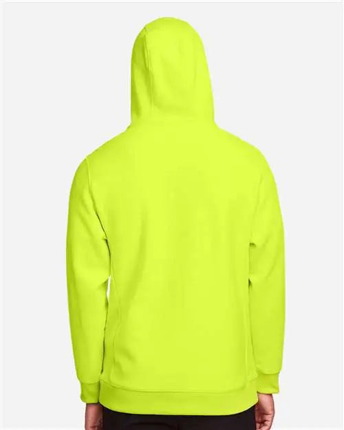 Team 365 Tt95 Unisex Zone Hydrosport™ Heavyweight Full-zip Hooded Sweatshirt - Safety Yellow
