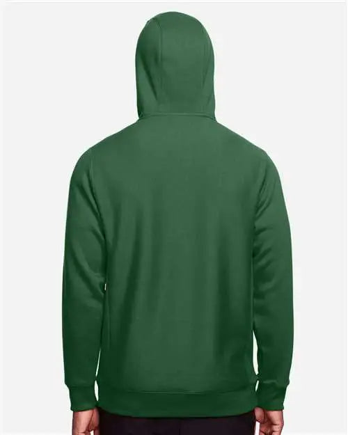 Team 365 Tt95 Unisex Zone Hydrosport™ Heavyweight Full-zip Hooded Sweatshirt - Sport Dark Green