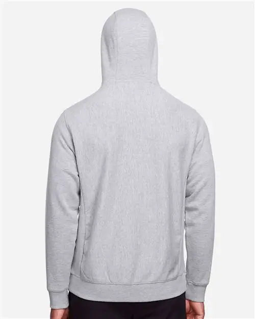 Team 365 Tt95 Unisex Zone Hydrosport™ Heavyweight Full-zip Hooded Sweatshirt - Athletic Heather