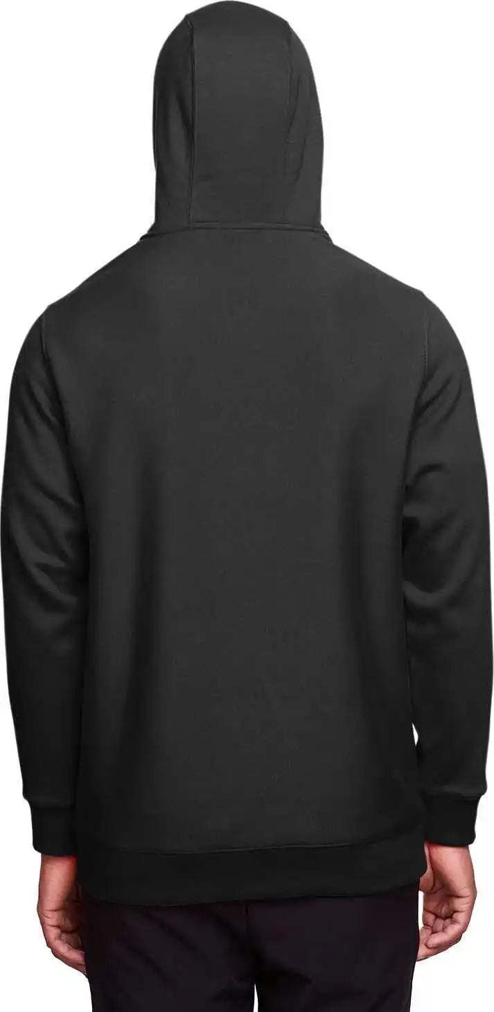 Team 365 Tt96 Adult Zone Hydrosport Heavyweight Pullover Hooded Sweatshirt - Black