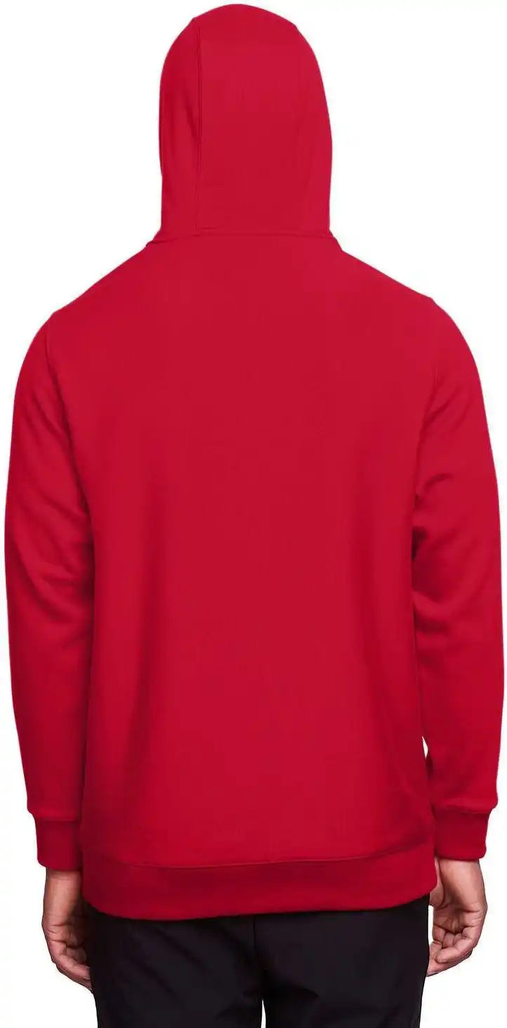 Team 365 Tt96 Adult Zone Hydrosport Heavyweight Pullover Hooded Sweatshirt - Sport Red