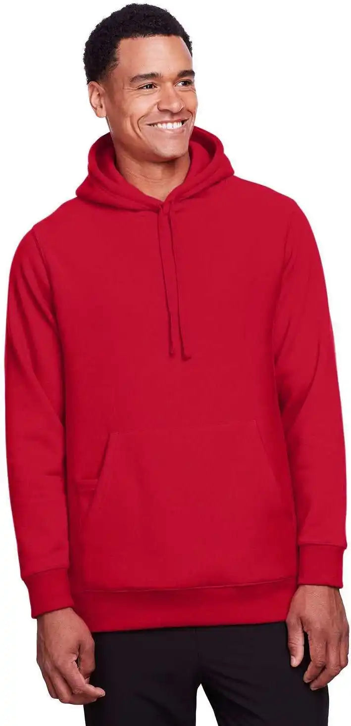 Team 365 Tt96 Adult Zone Hydrosport Heavyweight Pullover Hooded Sweatshirt - Sport Red