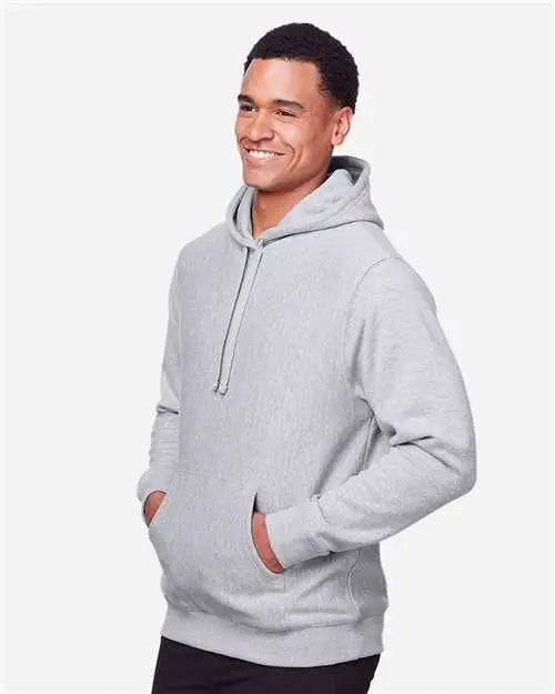 Team 365 Tt96 Unisex Zone Hydrosport™ Heavyweight Pullover Hooded Sweatshirt - Athletic Heather