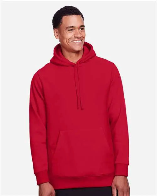 Team 365 Tt96 Unisex Zone Hydrosport™ Heavyweight Pullover Hooded Sweatshirt - Sport Red