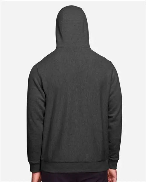 Team 365 Tt96 Unisex Zone Hydrosport™ Heavyweight Pullover Hooded Sweatshirt - Dark Grey Heather