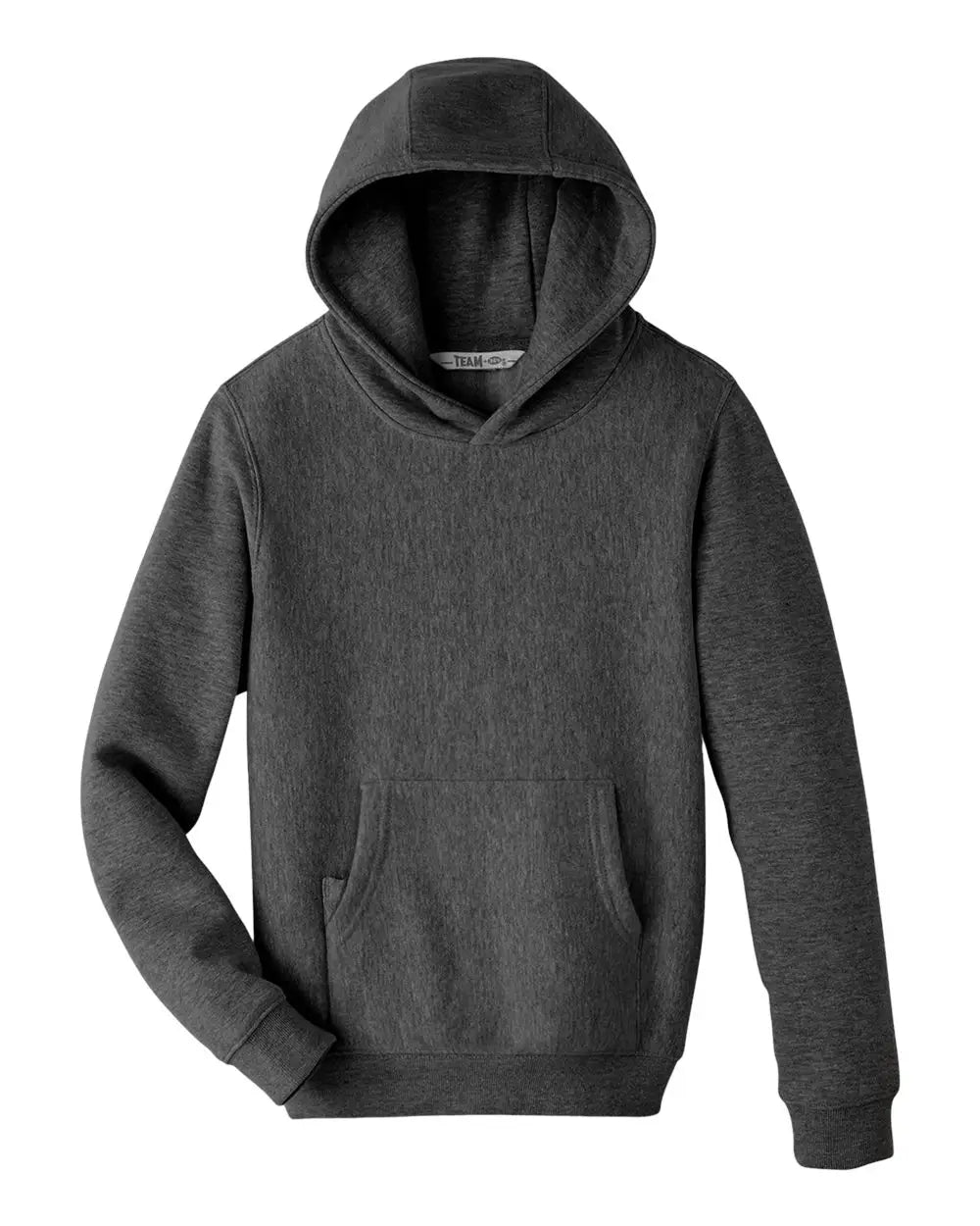 Team 365 Tt96y Youth Zone Hydrosport™ Heavyweight Pullover Hooded Sweatshirt - Dark Grey Heather - Gray / s