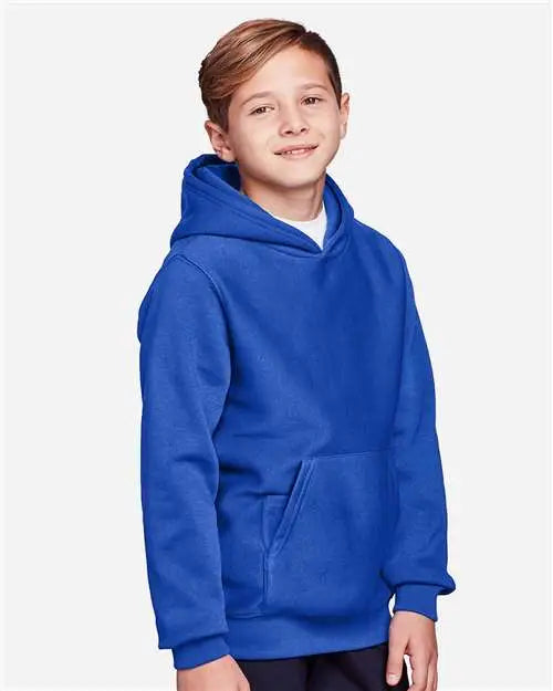 Team 365 Tt96y Youth Zone Hydrosport™ Heavyweight Pullover Hooded Sweatshirt - Sport Royal