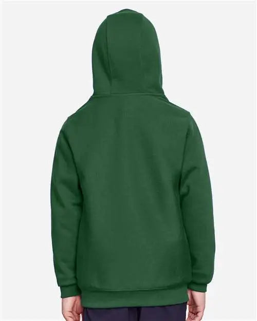 Team 365 Tt96y Youth Zone Hydrosport™ Heavyweight Pullover Hooded Sweatshirt - Sport Dark Green