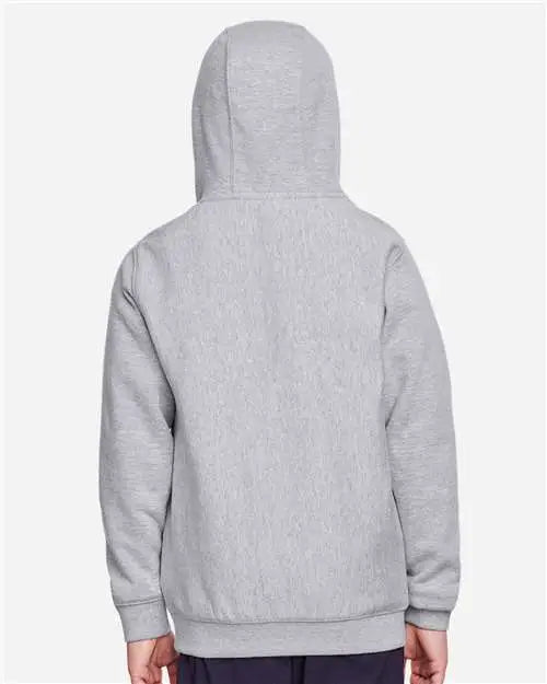 Team 365 Tt96y Youth Zone Hydrosport™ Heavyweight Pullover Hooded Sweatshirt - Athletic Heather