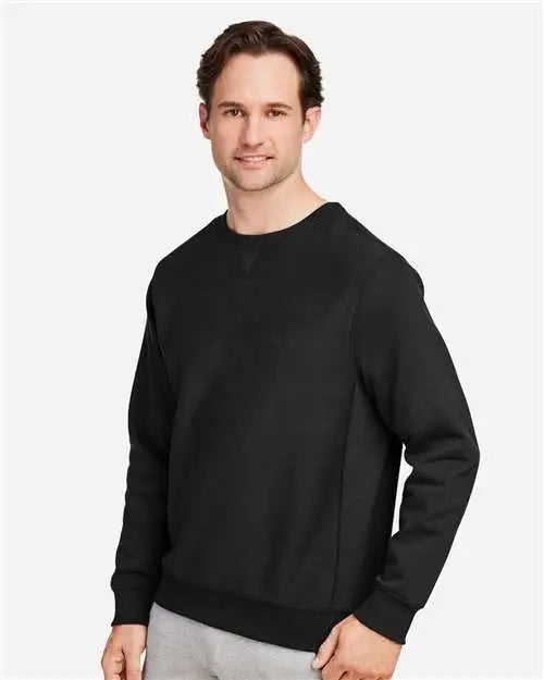 Team 365 Tt98 Unisex Zone Hydrosport™ Heavyweight Sweatshirt - Black
