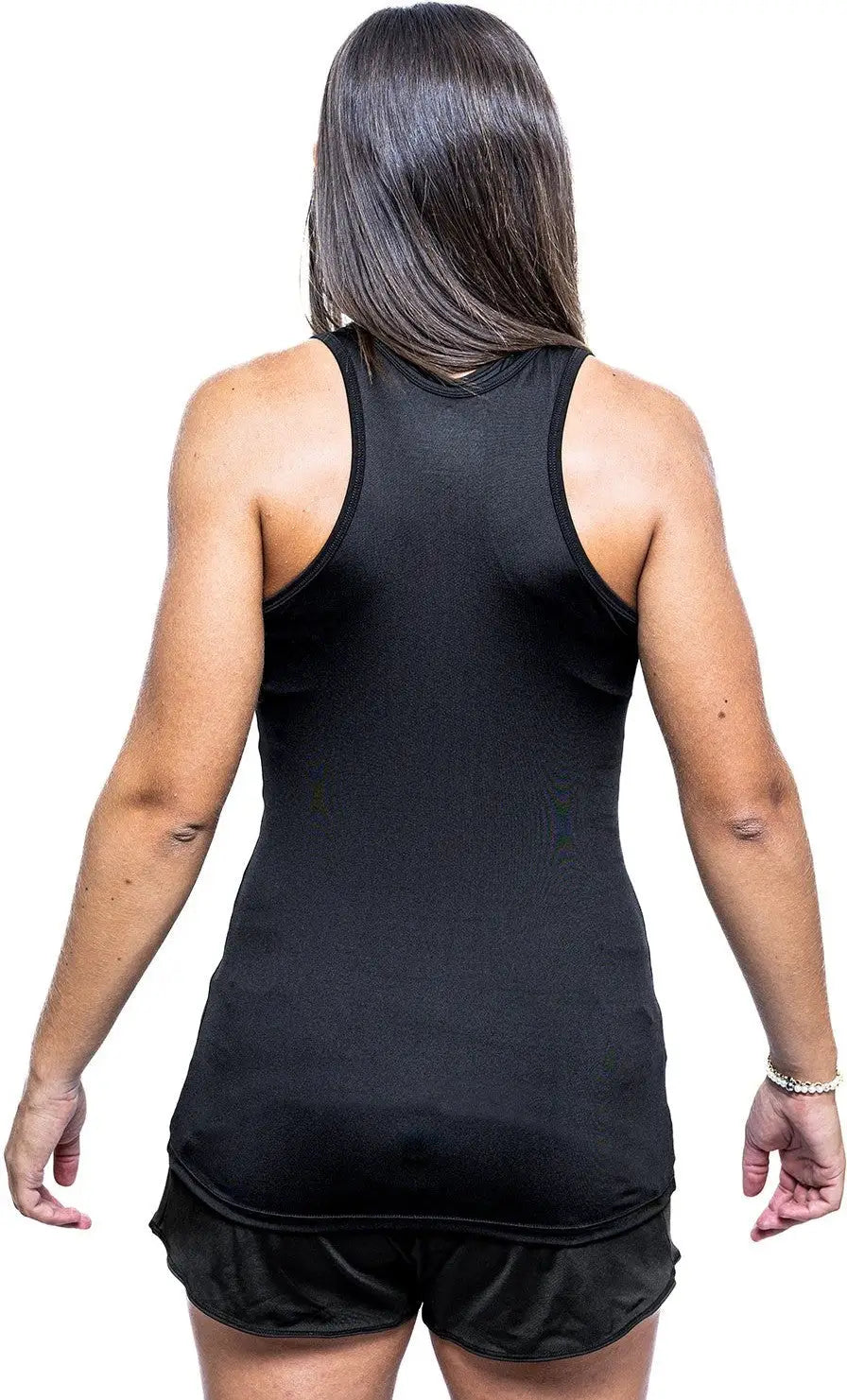 Team Essential Racerback Tank - Black / Xs