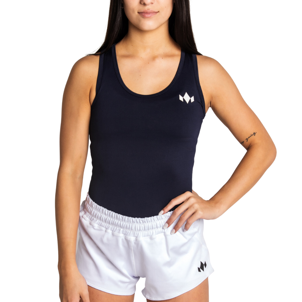 Team Essential Racerback Tank - Navy / Xs
