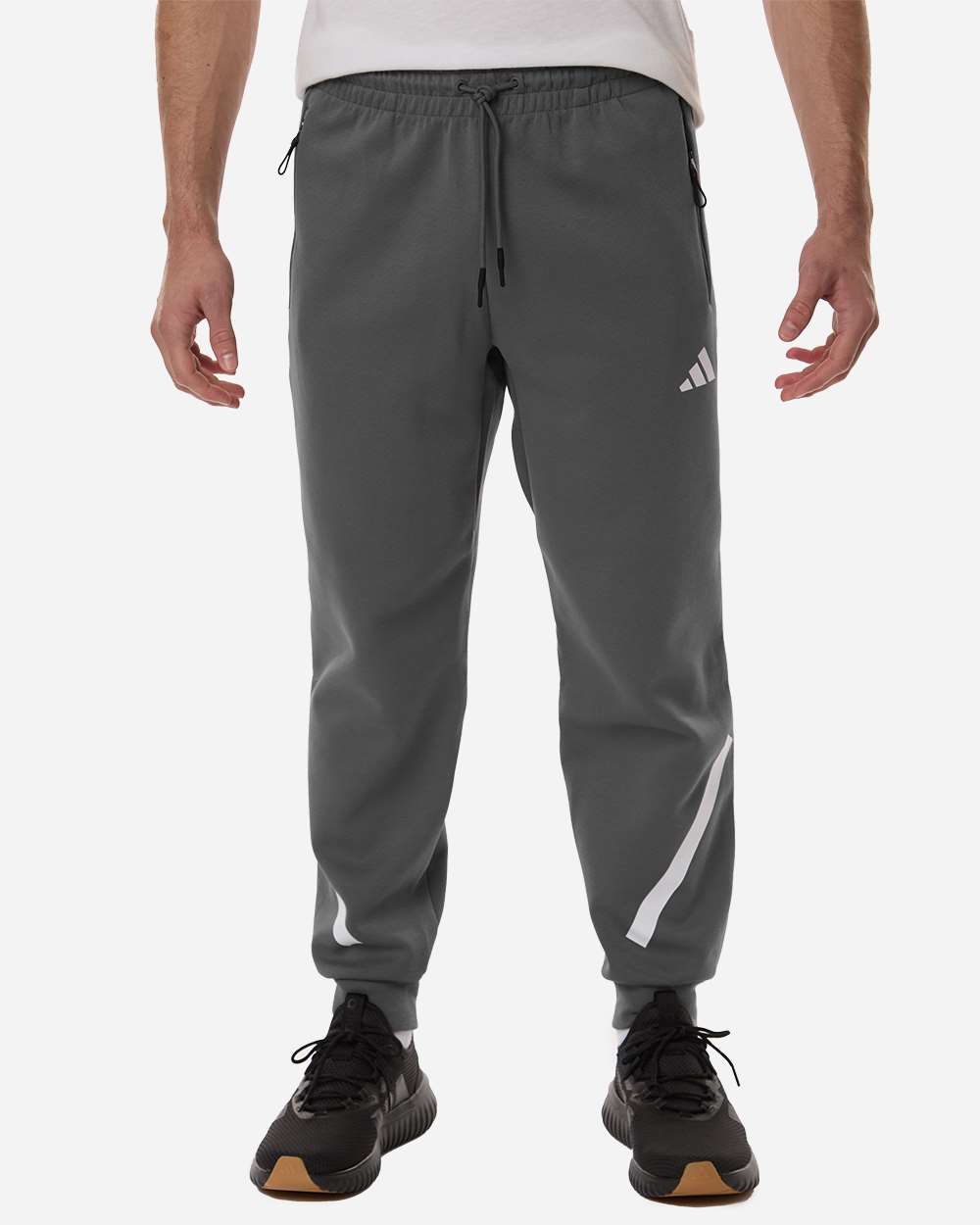 Team Grey Four/ White Men's Z.N.E Joggers - AT222