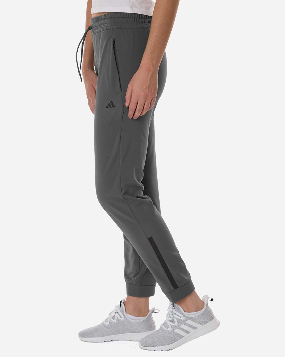 Team Grey Four Women's Game & Go Fleece Sweatpants - AT219 plain