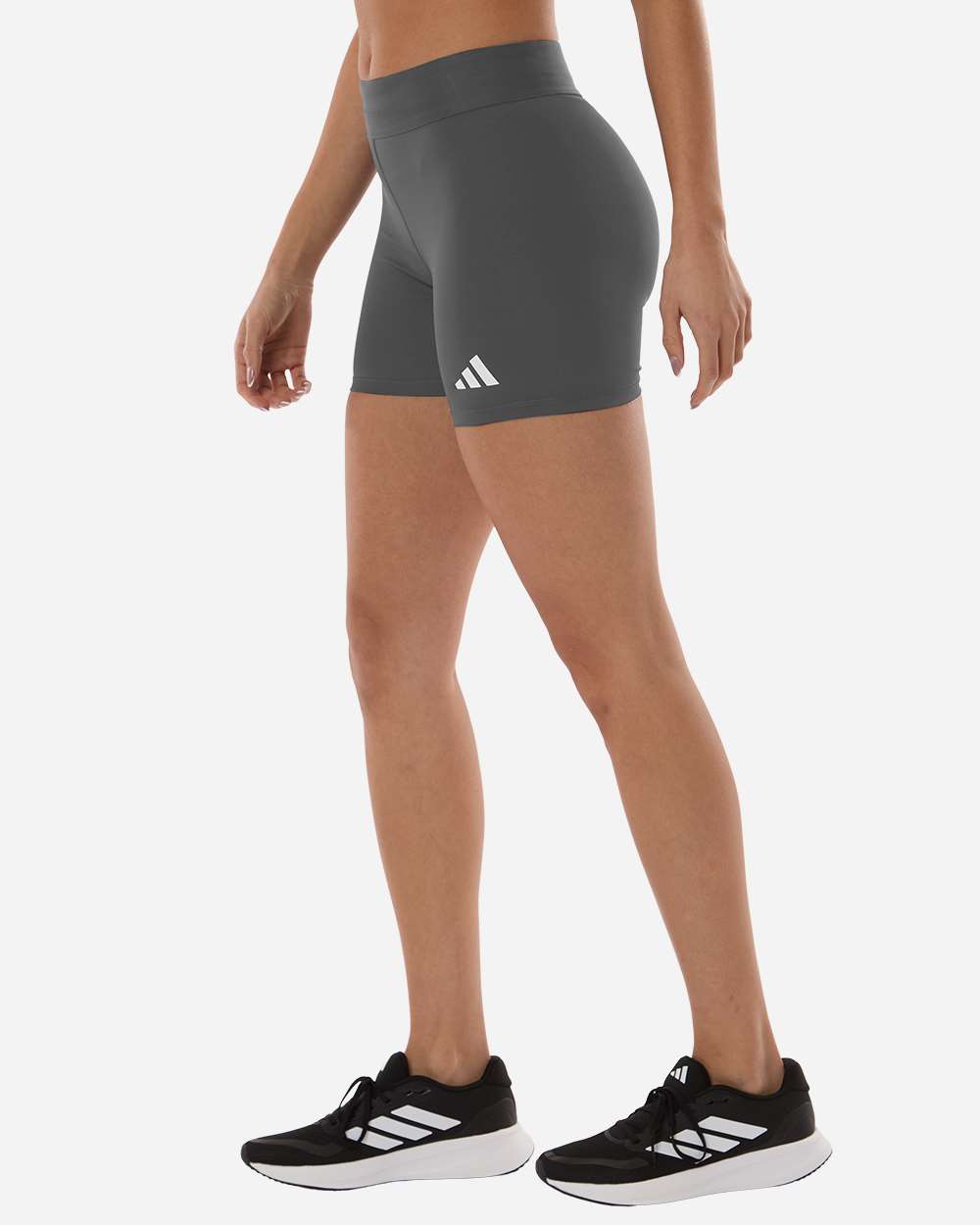 Team Grey Four Women's Techfit Compression Shorts - AT310