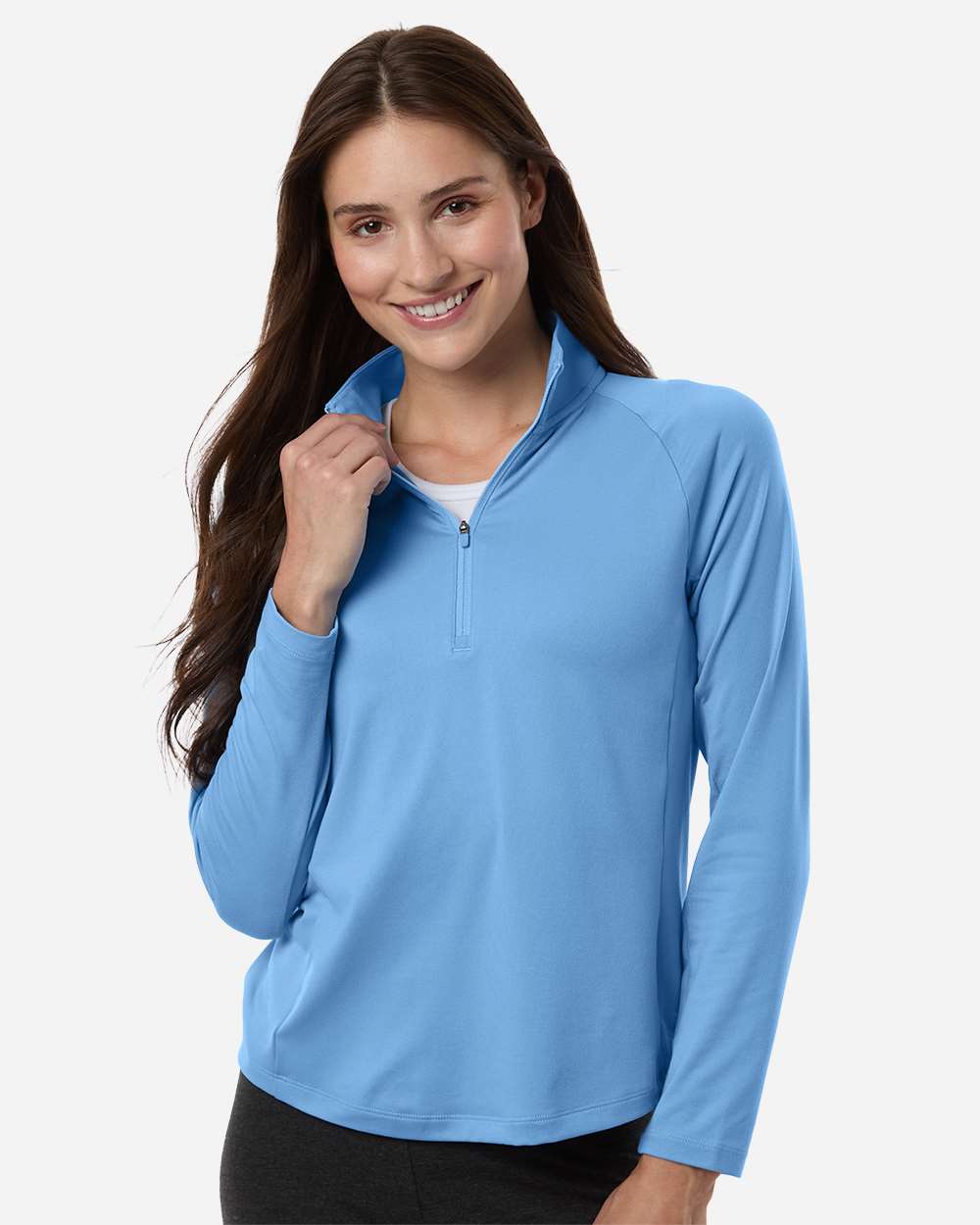 Team Light Blue Women's Pure 2.0 Quarter-Zip - 629449 plain