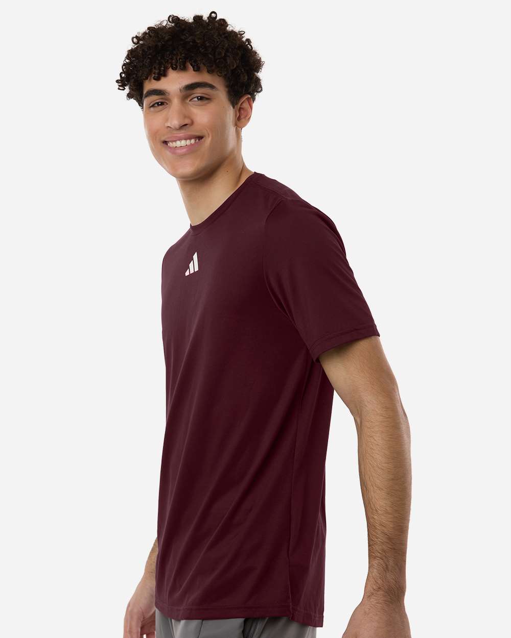 Team Maroon/ White Men's Pregame T-Shirt - AT101