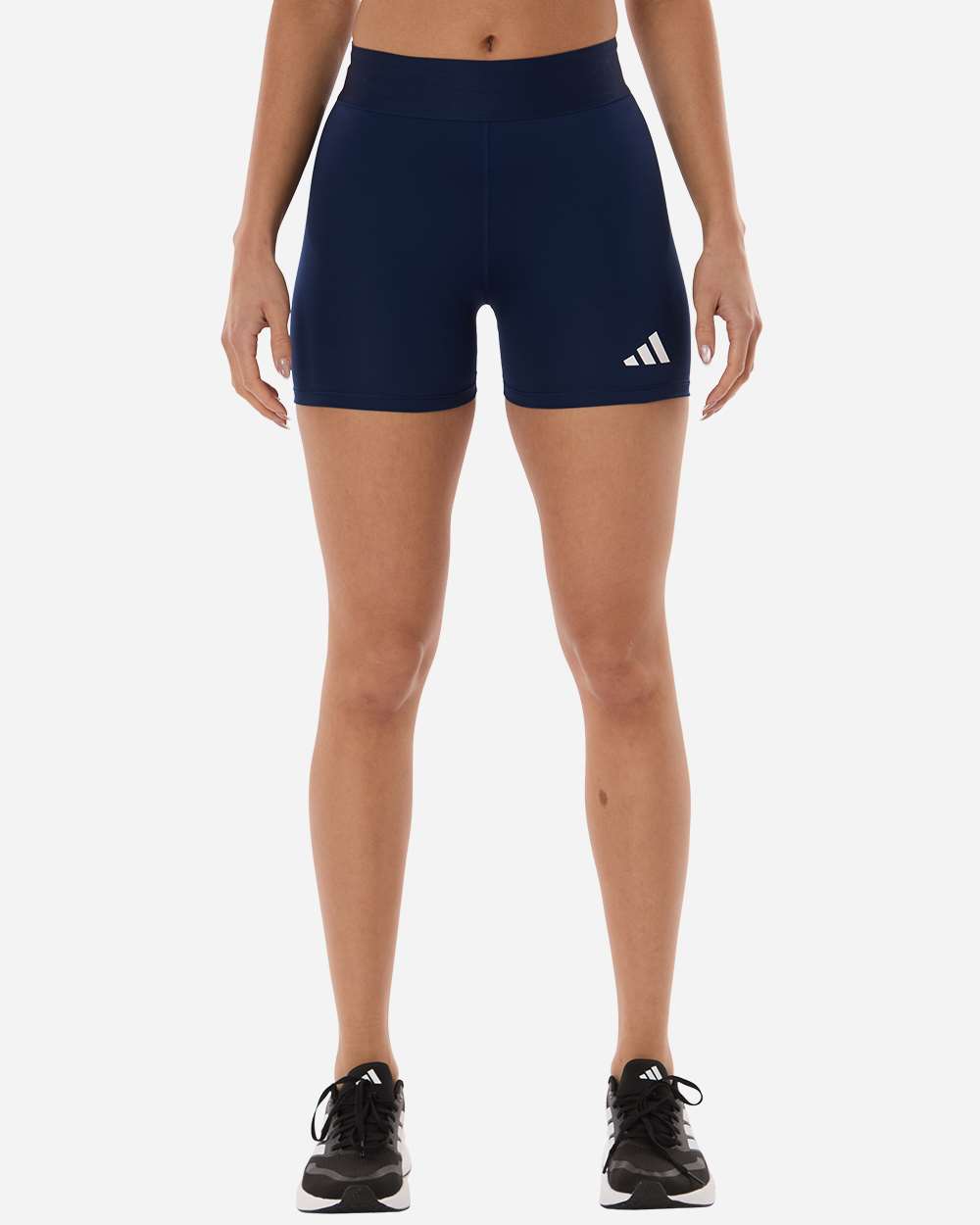 Team Navy Blue Women's Techfit Compression Shorts - AT310