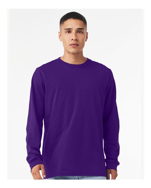 Team Purple Jersey Long Sleeve Tee - 3501